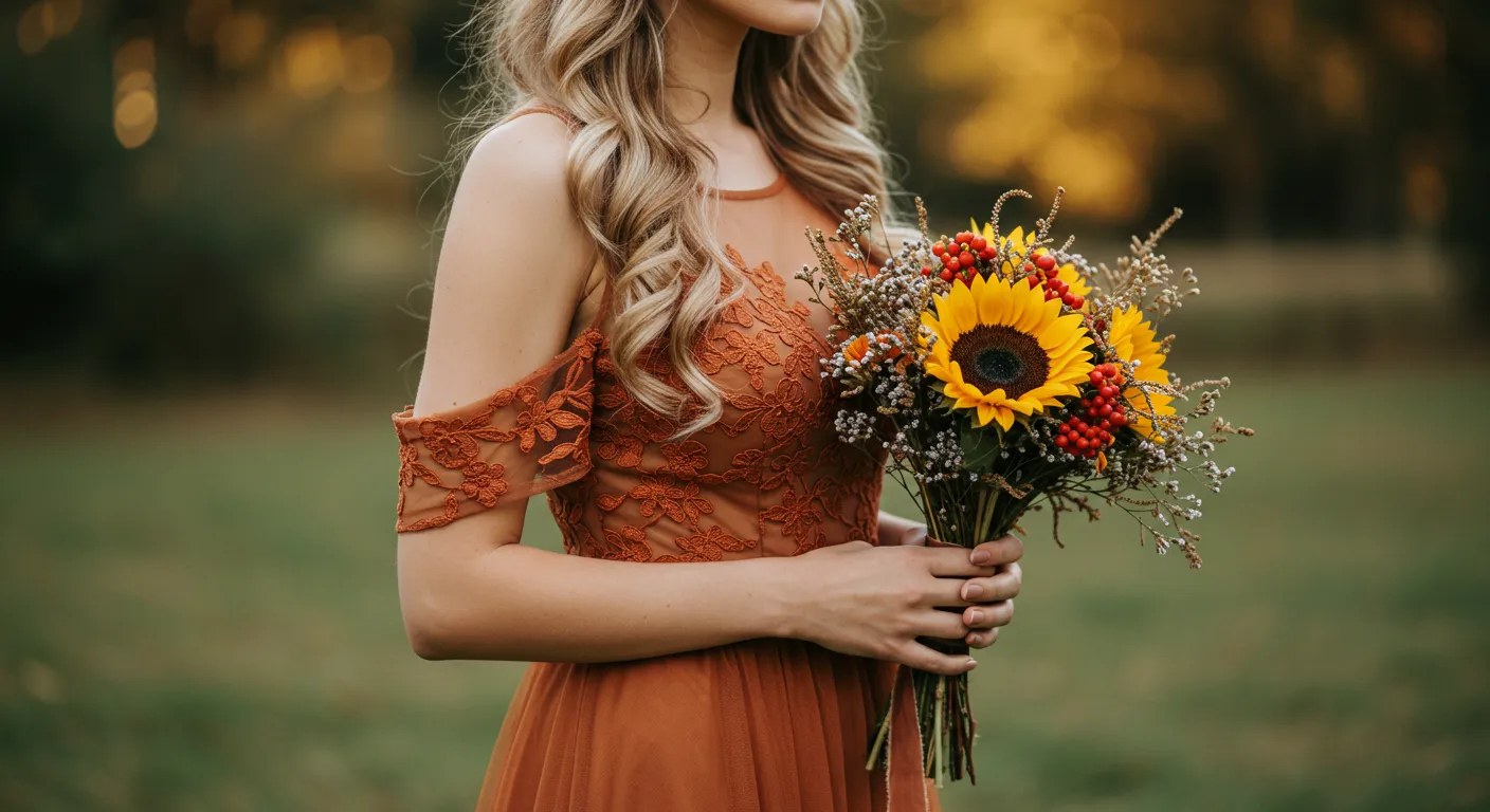10 Fall Bridesmaid Dresses That Will Elevate Your Autumn Wedding – Featured Image