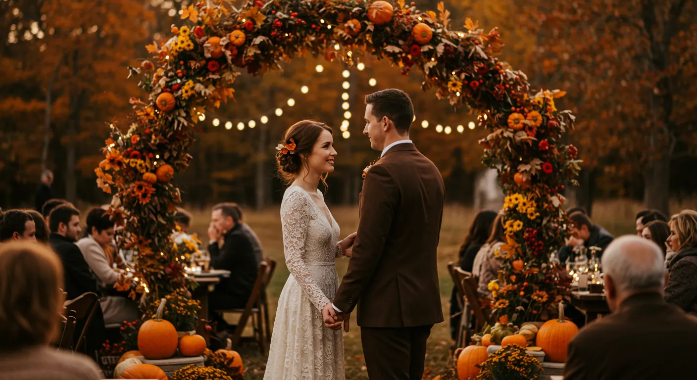 17 Cozy Fall Wedding Ideas to Create a Warm, Romantic Vibe – Featured Image