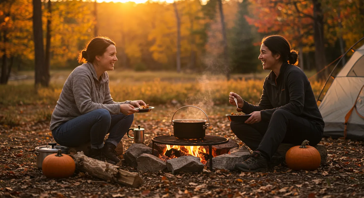 20 Cozy Fall Camping Meals to Keep You Warm Outdoors – Featured Image