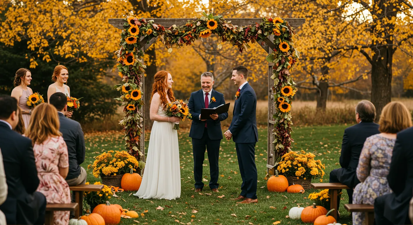 10 Charming Fall Outdoor Wedding Ideas to Inspire Your Big Day – Featured Image