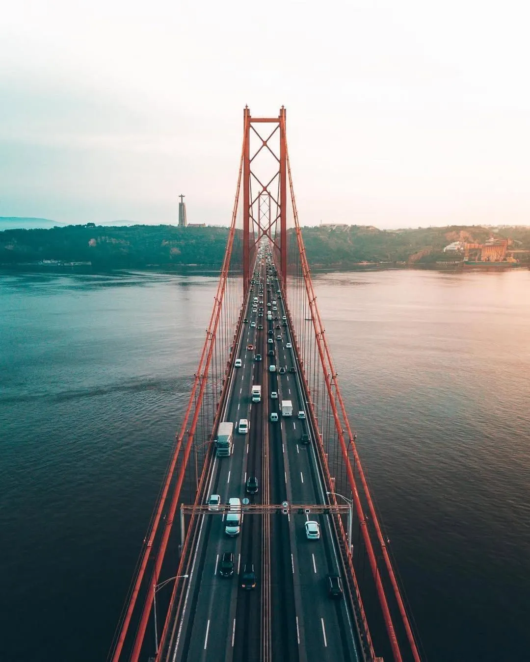 Teenager enjoying the panoramic view from the Pilar 7 observation deck
