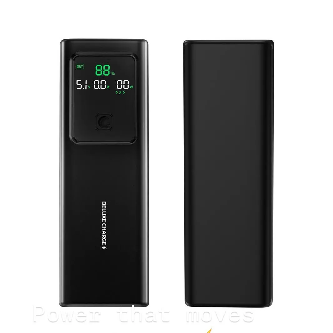 High capacity power bank and charging cable for road trip safety