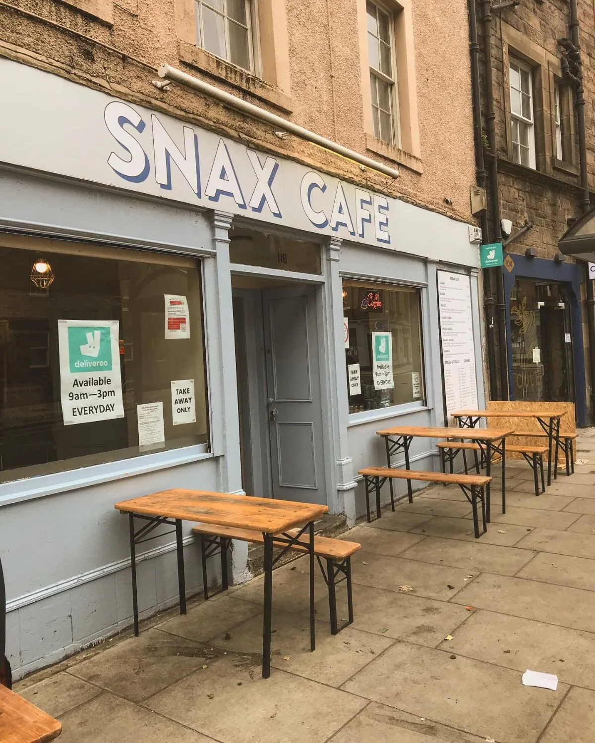 A warm and inviting local cafe in Edinburgh serving traditional cooked breakfasts