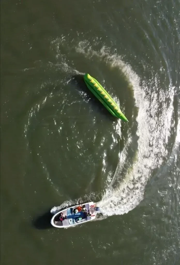 Small boat at the riverbank in Paso de la Patria