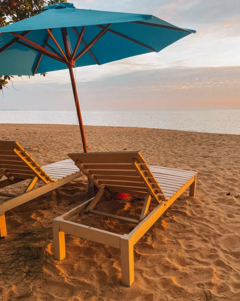 Serene crescent shape of Vung Bau beach in Phu Quoc